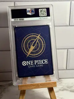 2025 ONE PIECE OP13-CARRYING ON HIS WILL 3RD ANV-SILVER OP09-004 SHANKS PSA 10 - Image 3