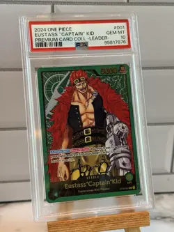 Eustass"Captain"Kid - ST02-001 - Promo - One Piece Card Game- Premium L - PSA 10 - Image 1