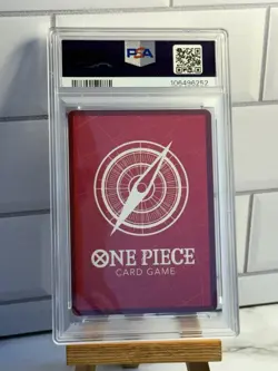 2024 One Piece OP01-060 Donquixote Doflamingo Leader Holo Rare PSA 10 Blue Deck - Image 2