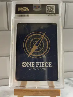 PSA 10 Kouzuki Oden OP02-030 SR Alt Art English One Piece Paramount War 2023 - Image 2