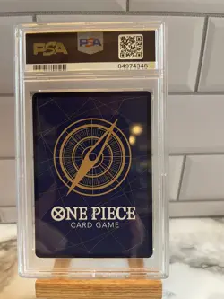 One Piece - Uta Secret Rare Alt Art OP02 -120 Paramount War English PSA 10 - Image 2