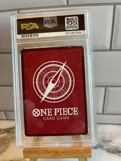 Enel PSA 10 Gem Mint Alternate Art Leader One Piece Card Game English OP05-098 - Image 2