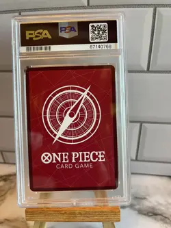 Enel PSA 10 Gem Mint Alternate Art Leader One Piece Card Game English OP05-098 - Image 2