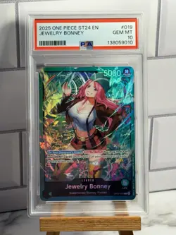 Jewelry Bonney OP07-019 L | One Piece TCG: ST24 — Foil - PSA 10 - Image 1