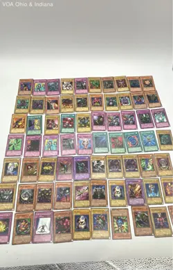 Blue-Eyes White Dragon Yu-Gi-Oh! Card Lot Vintage Early 2000s + Keychain - Image 5