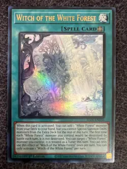 Yugioh Witches of the White Forest ALIN-EN058 Ultra Rare 1st Edition NM - Image 1