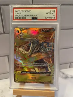 One Piece TCG Sanji OP04-104 Alt Art. English - Image 1