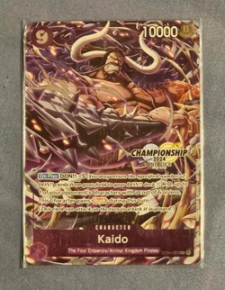 Kaido CS 2024 Celebration Pack ST04-003 SR One Piece Promo Card English Alt Art - Image 1