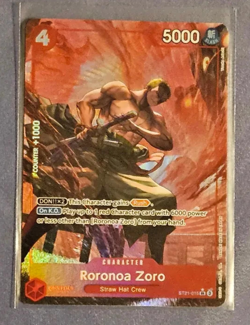 One Piece Starter Deck EX: Gear 5 - ST21-015 - Roronoa Zoro Full Art English NM - Image 1