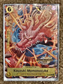 Kouzuki Momonosuke (CS 2024 Event Pack) P-064 One Piece Promotion Championship - Image 1