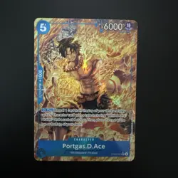 Portgas.D.Ace OP08-052 (Parallel) One Piece R Blue English NM - Image 1