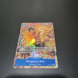 Portgas.D.Ace OP08-052 (Parallel) One Piece R Blue English NM - Image 2