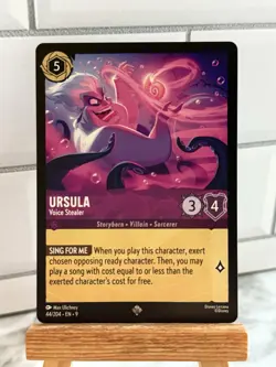 Ursula - Voice Stealer - SR - 44/204 - Disney Lorcana - Fabled NM Nonfoil - Image 1