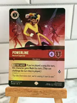 Disney Lorcana Fabled Powerline Musical Superstar EPIC Holo 215/204 - Image 1