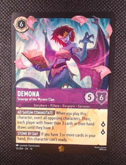 Demona: Scourge of the Wyvern Clan 55/204 -Disney Lorcana: Whispers in the Well - Image 1
