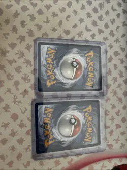 Clefairy And Chancy, Base Set Artwork, Official Pokemon Cards! Holographic! - Image 2