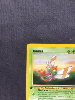 Pokemon Cards: Neo Discovery 1st Edition Rare: Yanma 36/75 - Image 2