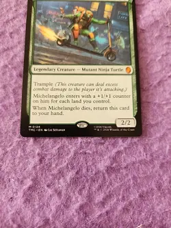 Magic The Gathering Teenage Mutant Ninja Turtles Michaelangelo On The Move Card - Image 3