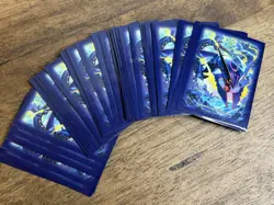 Rare Pokemon 2015 Shiny Mega Rayquaza 60ct Card Sleeves Original Pre-Owned - Image 3