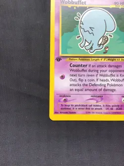 Pokemon Cards: Neo Discovery 1st Edition Rare: Wobbuffet 35/75 - Image 5