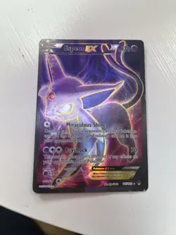 Pokemon TCG Espeon-EX Holo Full Art Ultra Rare Card Breakpoint 117/122 - Image 1