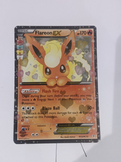 Flareon EX RC6/RC32 Pokemon TCG card Radiant collection Generations 20th Ann - Image 1