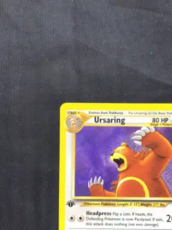 Pokemon Cards: Neo Discovery 1st Edition Rare: Ursaring 34/75 - Image 2