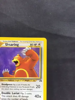 Pokemon Cards: Neo Discovery 1st Edition Rare: Ursaring 34/75 - Image 3