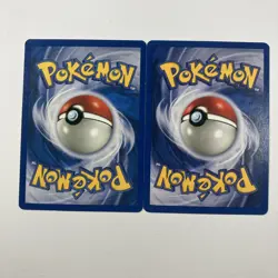 Pokemon TCG Slowpoke 55/62 & Slowbro 43/62 Fossil Set 2 Card Set A - Image 2