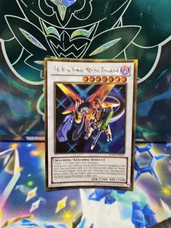 PGLD-EN005 Power Tool Mecha Dragon Gold Secret Rare YuGiOh Card Mint - Image 1