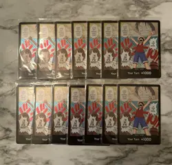 Don Card ALT ART PARALLEL - NM Romance Dawn One Piece Card Game Lot Of 14 - Image 1