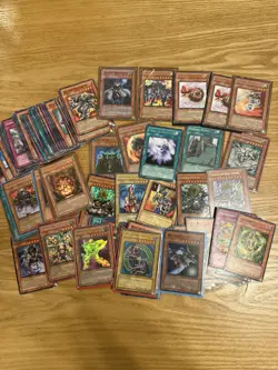 Yu Gi Oh Bundle of 100+ Rare Holo Cards Mix of Sets & Holos. 1st Edition Cards - Image 2