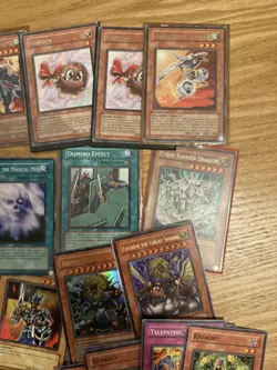 Yu Gi Oh Bundle of 100+ Rare Holo Cards Mix of Sets & Holos. 1st Edition Cards - Image 3
