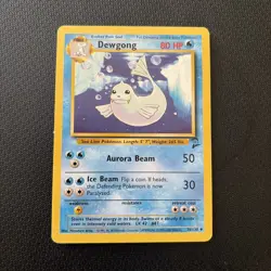 Pokemon TCG Dewgong Base Set 2 Card 36/130 Uncommon Card Mp - Image 1