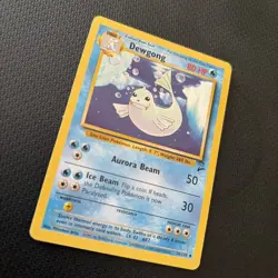 Pokemon TCG Dewgong Base Set 2 Card 36/130 Uncommon Card Mp - Image 2