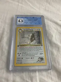 23 Pokemon Card: 1st Edition GIOVANNI'S PERSIAN HOLO CGC 8.5 MINT GYM CHALLENGE - Image 2