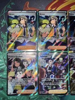 Pokemon TCG Lot of 10 Pokemon Full Art Trainer Cards (NM) - Image 2