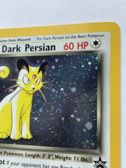 Dark Persian 17 Black Star Promo LP Holo Rare Pokemon Card 2000 - Image 3