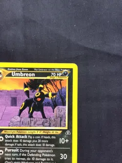 Pokemon Cards: Neo Discovery 1st Edition Rare: Umbreon 32/75 - Image 3