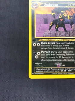 Pokemon Cards: Neo Discovery 1st Edition Rare: Umbreon 32/75 - Image 5