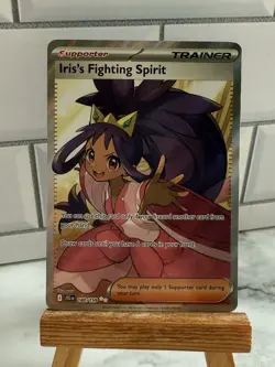 Iris's Fighting Spirit 180/159 Journey Together Full Art Ultra Rare Card NM - Image 1