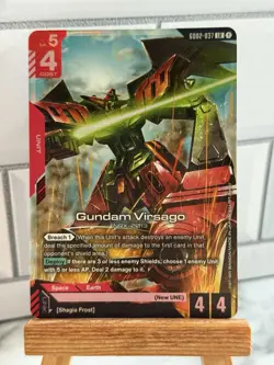 Gundam Card Game Dual Impact GD02 Gundam Virsago LR GD02-037 - Image 1
