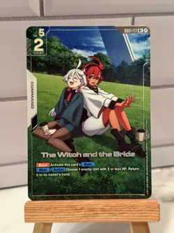 Gundam TCG Card Game The Witch and the Bride GD01-117 R+ English ALT - Image 1