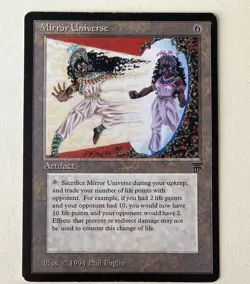 Magic The Gathering MTG - Mirror Universe - LEGENDS - Light Play - Artifact - Image 1