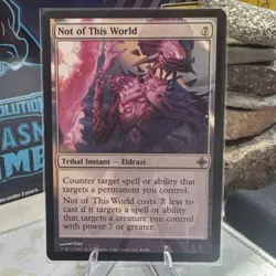Not of This World 8 Rise of the Eldrazi Uncommon Regular Tribal Instant MTG - Image 1