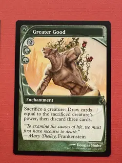 Mtg MB2— Greater Good —NM Future Sight - Image 1