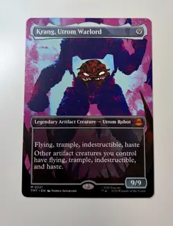 Krang, Utrom Warlord (Borderless) 221 NM MTG TMT Magic - Image 1
