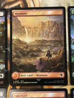 Final Fantasy Chocobo Track Stamped Foil Lands Set of 10 English Bundle - NM/M - Image 5