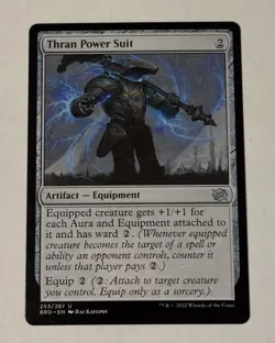 MTG Thran Power Suit - The Brothers' War LP - Image 1