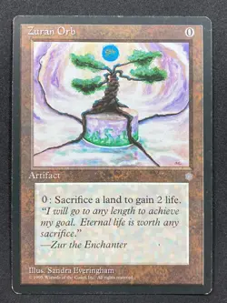 MTG - Zuran Orb - Ice Age - UNCOMMON Magic the Gathering - MP/LP - Image 1